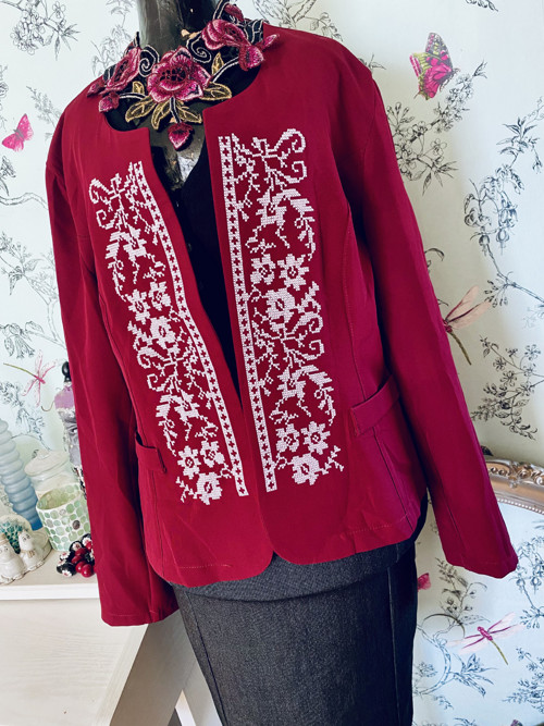 Boho sáčko s výšivkou — foto 2