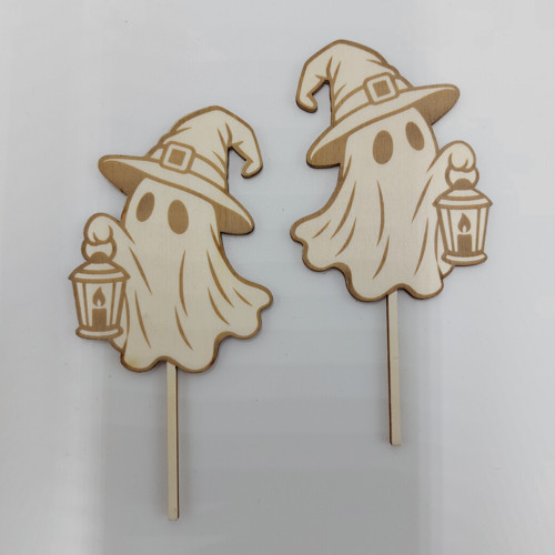 Zápich - Halloween duch s lucernou — foto 2