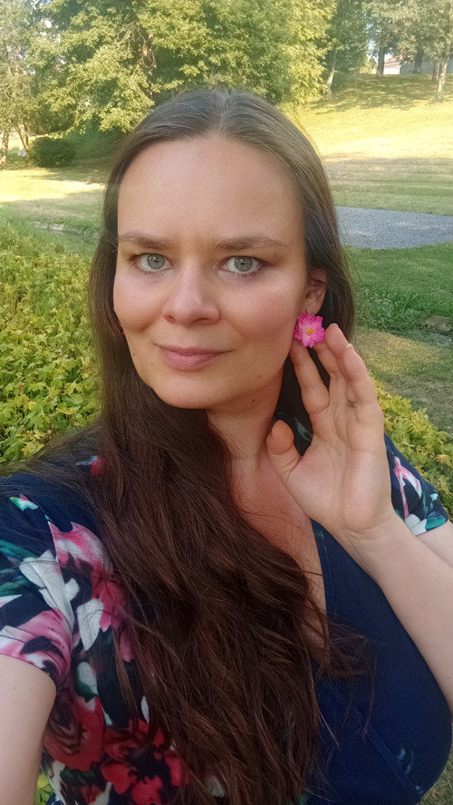 Náušnice Fleurie jasné růžové — foto 4