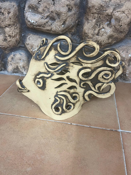 ,,Rybička,, soška-svícínek, originál — foto 2