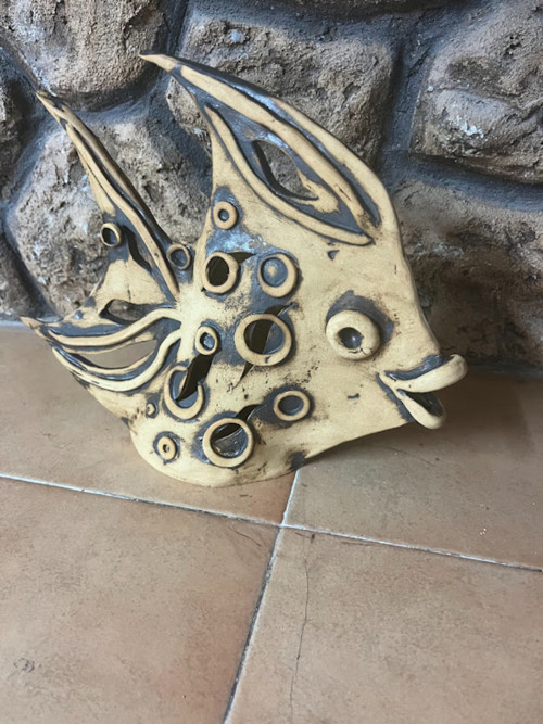,,Rybička,, soška-svícínek, originál — foto 2