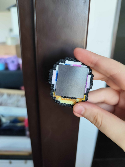 Pixelový magnet Mystická koule — foto 2