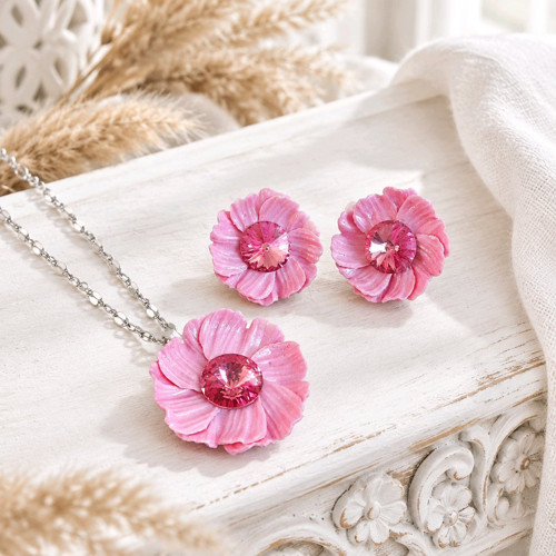 Květinová sada se Swarovski elements — foto 2