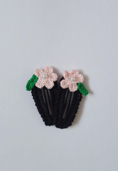 Ručně háčkované sponky¨- 5 cm — foto 2
