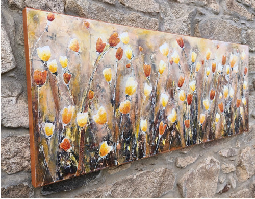 Podvečerní tulipány....150x60cm — foto 3