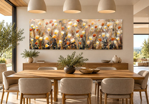Podvečerní tulipány....150x60cm — foto 6