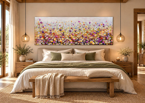 Neposedné květy....150x60cm — foto 5