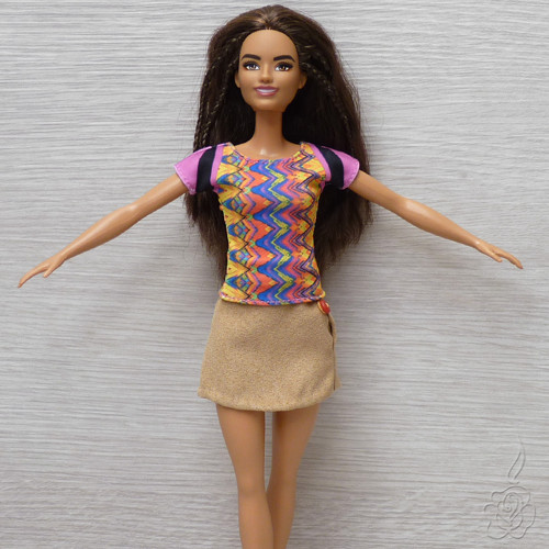 Vzorované tričko pro Barbie — foto 5