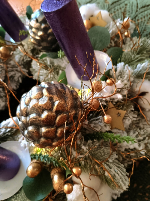 Adventní věnec trvalý — foto 2