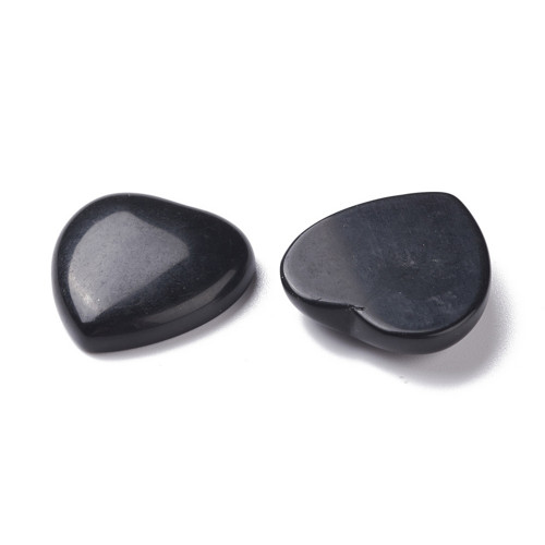 Obsidián- kabošon, 30 mm — foto 3