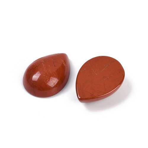 Jaspis- kabošon, 20x15 mm — foto 2