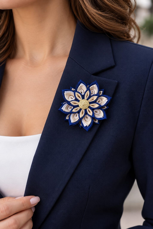 Brož Kanzashi — foto 3