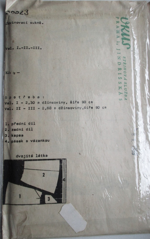 Zavinovací sukně-vkus — foto 2