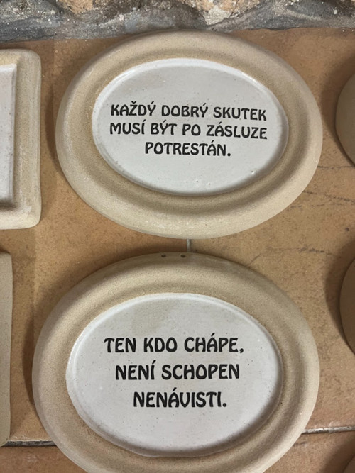 Keramické vtipné rámečky — foto 3