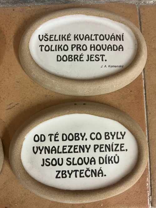 Keramické vtipné rámečky — foto 6