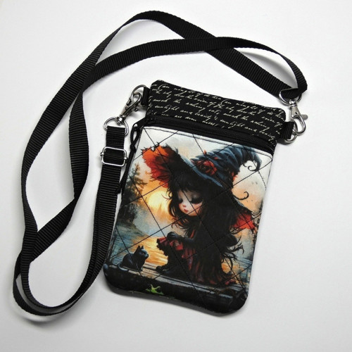 Malá čarodějnice ... crossbody kabelka — foto 4