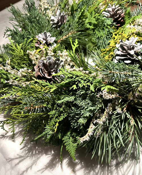 Věneček z jehliči dušičkový — foto 3