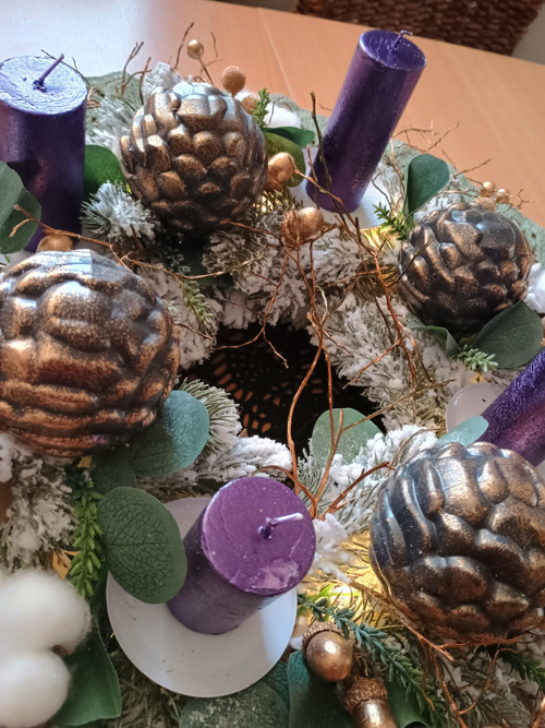 Adventní věnec trvalý — foto 4