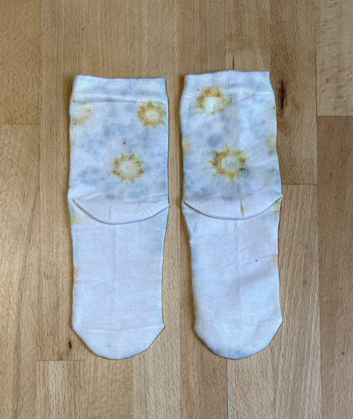 Ponožky ecoprint — foto 4