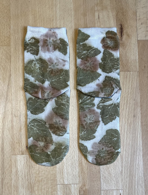 Ponožky ecoprint — foto 4