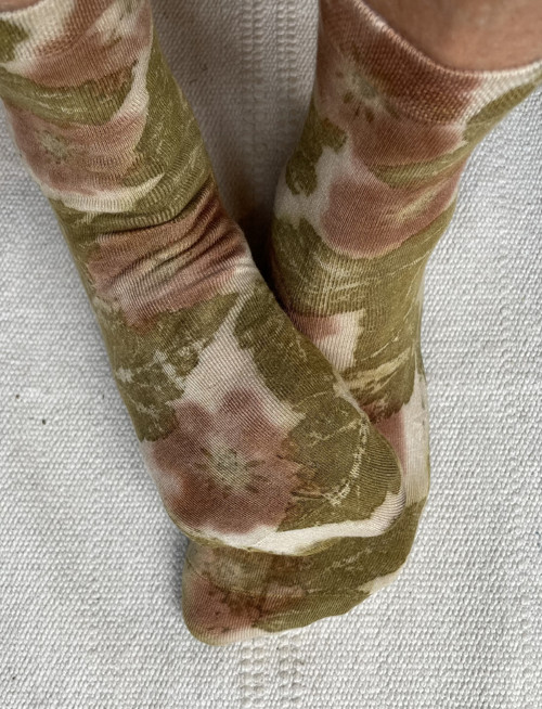 Ponožky ecoprint — foto 2