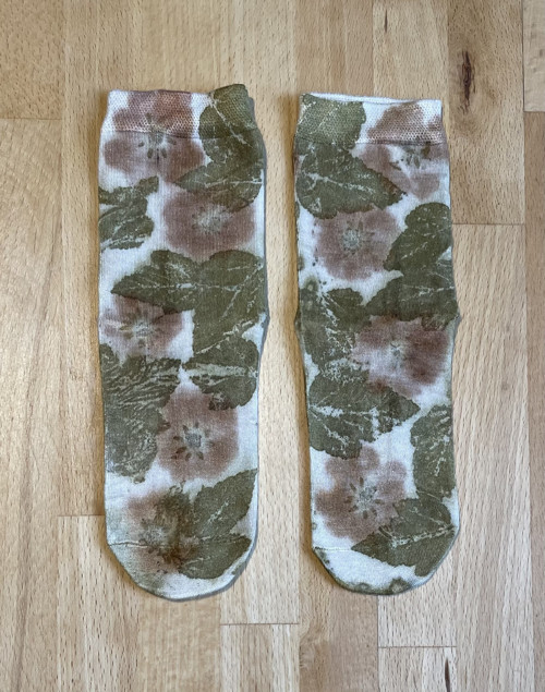 Ponožky ecoprint — foto 3