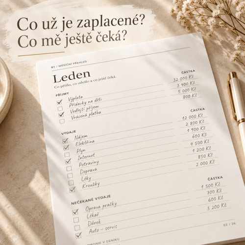 Finanční deník 2027 | Přehled financí PDF — foto 3
