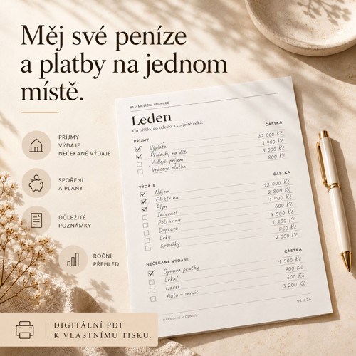 Finanční deník 2027 | Přehled financí PDF — foto 5