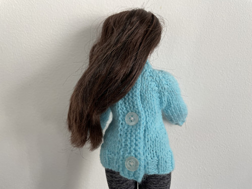 Svetr pro Barbie baculka — foto 3