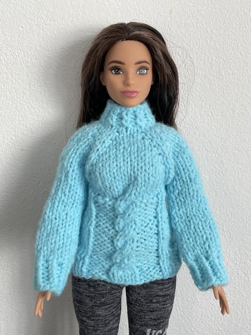 Svetr pro Barbie baculka — foto 2