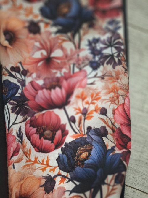Softshellové kalhoty květiny — foto 2