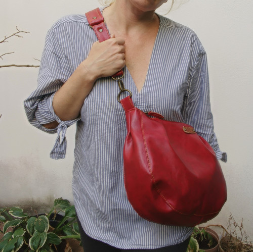 Taška HOBO style brown — foto 5