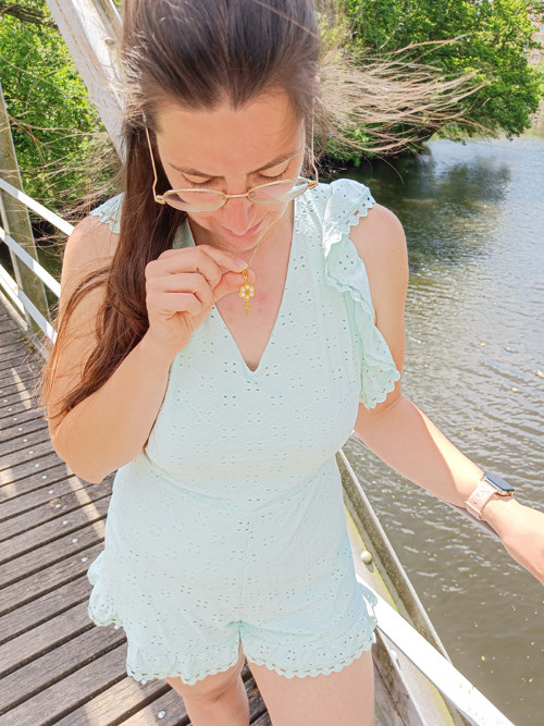 Srdce klíč - přívěšek na krk — foto 5
