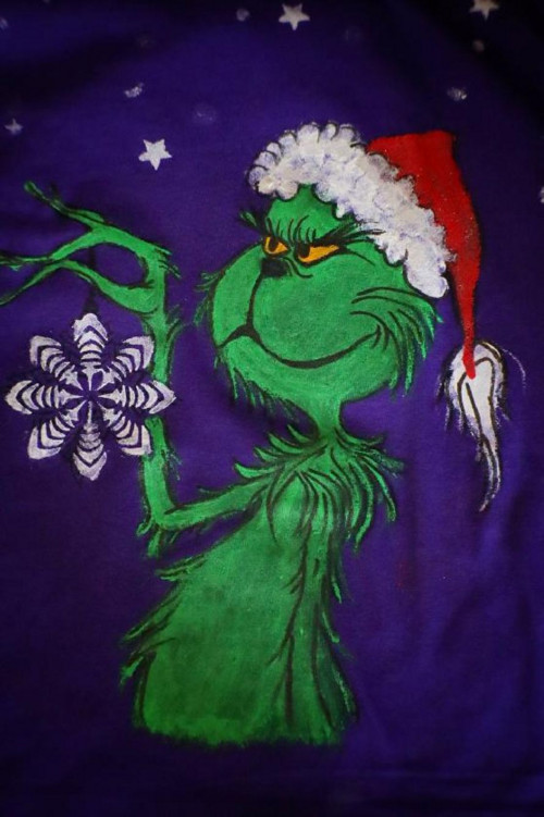 Triko Grinch a vločky — foto 2