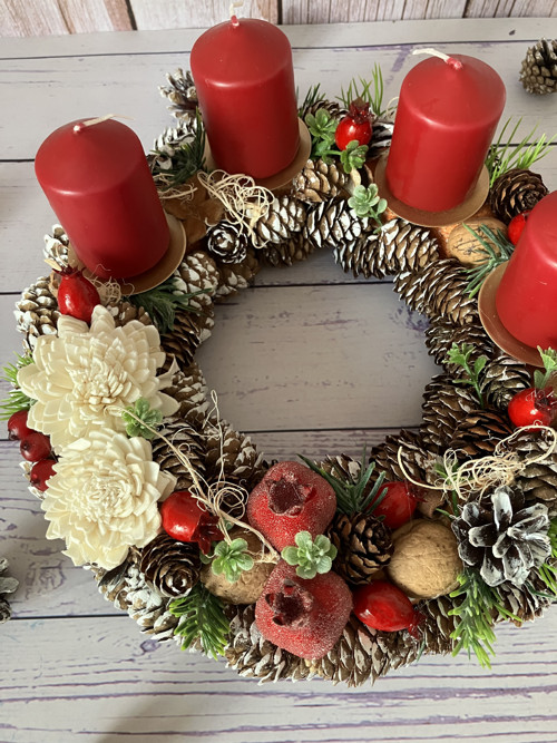 Adventní věnec - Vánoční čas — foto 2