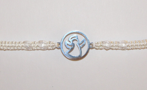 Shamballa náramek - nerez - Anděl — foto 2
