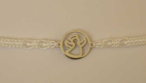 Shamballa náramek - nerez - Anděl — foto 3