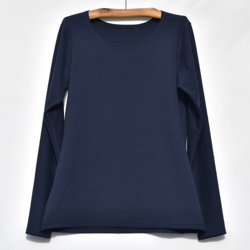 Dámské basic tričko - MIDNIGHT BLUE, vel. 32-48 — foto 4