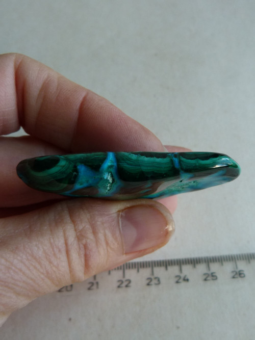 Malachit s chryzokolem - 5,3 cm - Extra! — foto 6