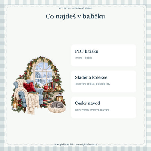 Vánoce s prostorem pro sebe | PDF plánovač — foto 5