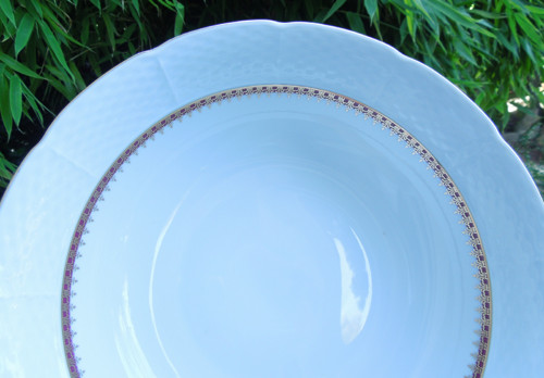Porcelánová značená mísa — foto 2