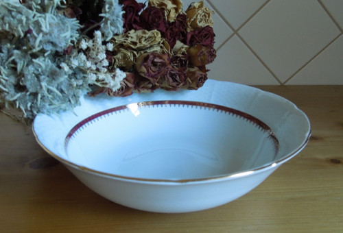 Porcelánová značená mísa — foto 5