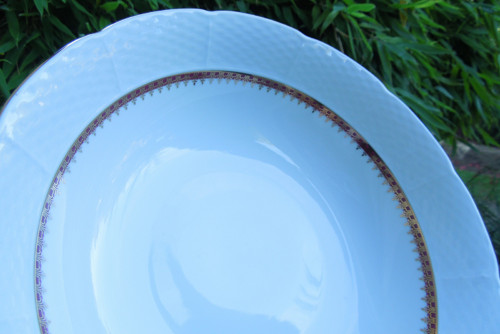 Porcelánová značená mísa — foto 3