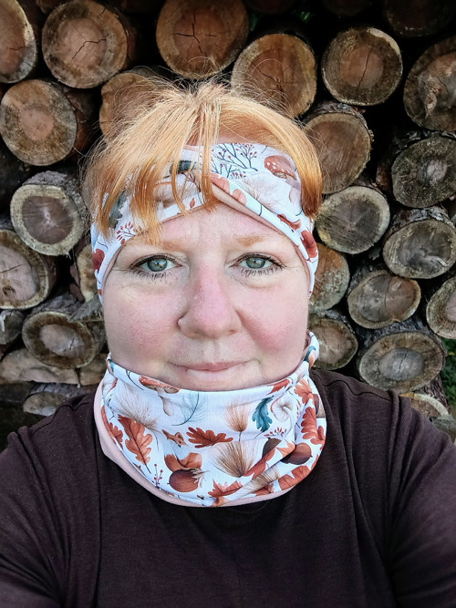 Nákrčník a čelenka — foto 2