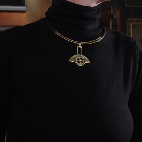Náhrdelník Steampunk ZI — foto 3