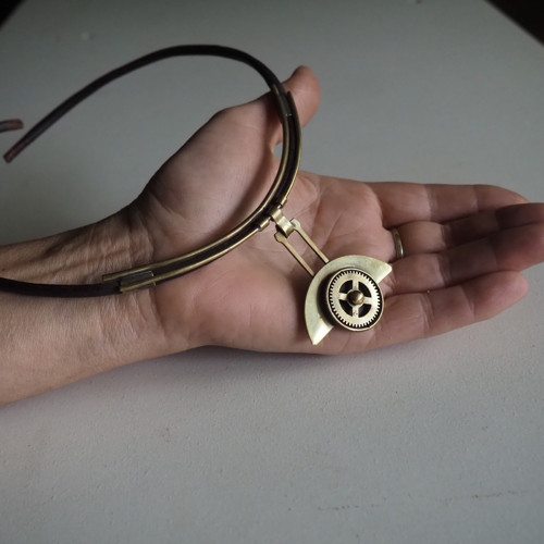 Náhrdelník Steampunk ZI — foto 2