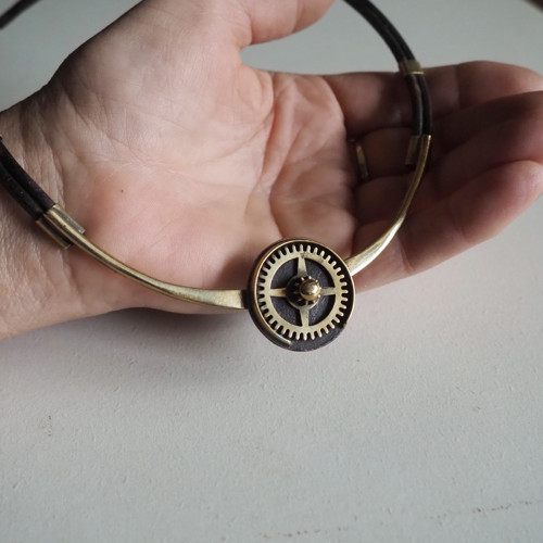 Náhrdelník Steampunk ZII — foto 3