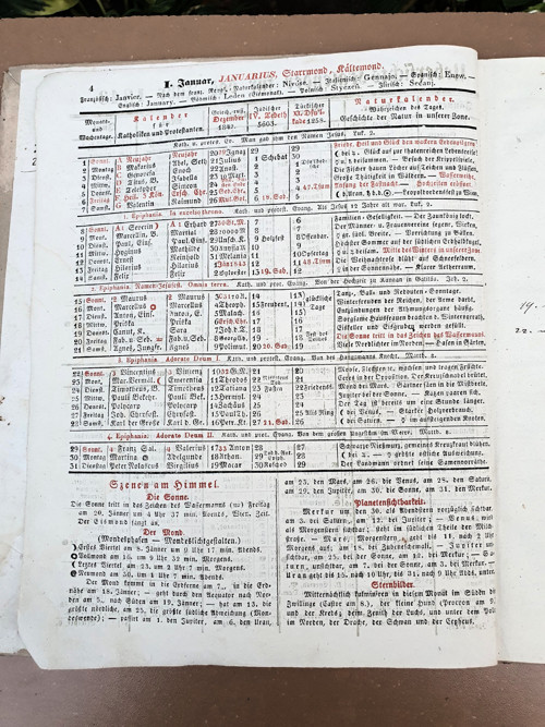 Volks-Kalender auf das Jahr 1843 — foto 4