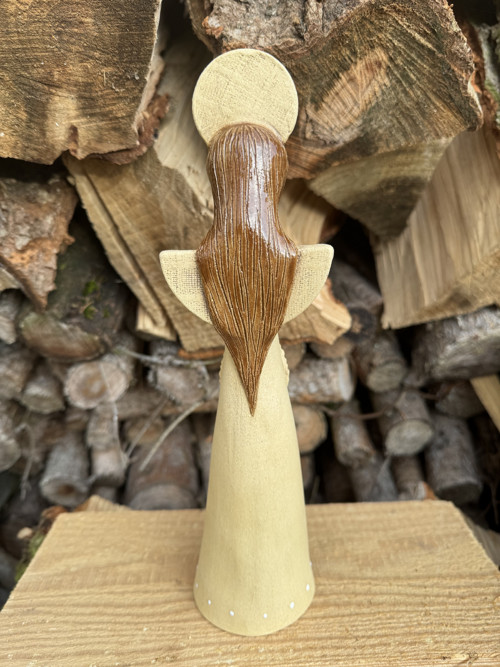 Anděl - keramika, vysoký 29 cm — foto 2