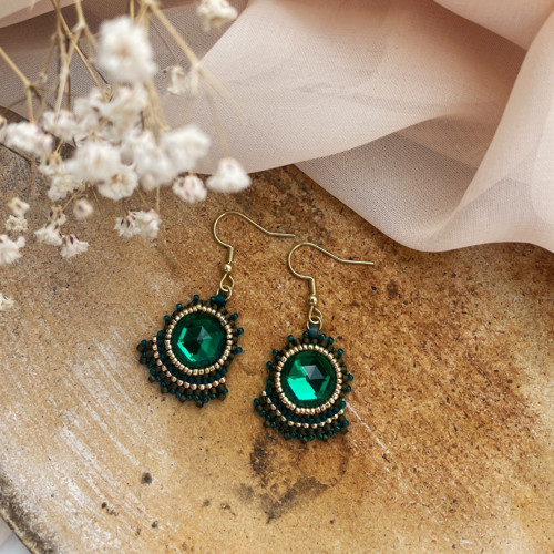 Náušnice Emerald Mystique — foto 3